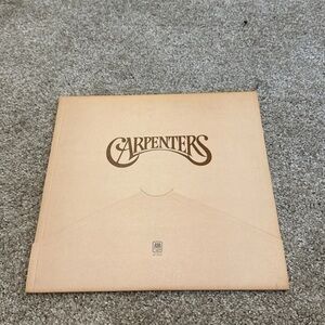 Carpenters Vinyl Record Envelope Cover A&M Records Vintage Music 70s
